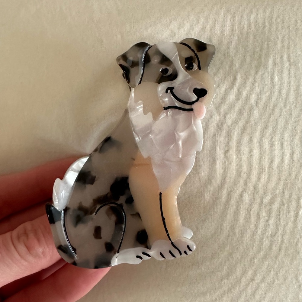 Aussie dog hair clip 🐶